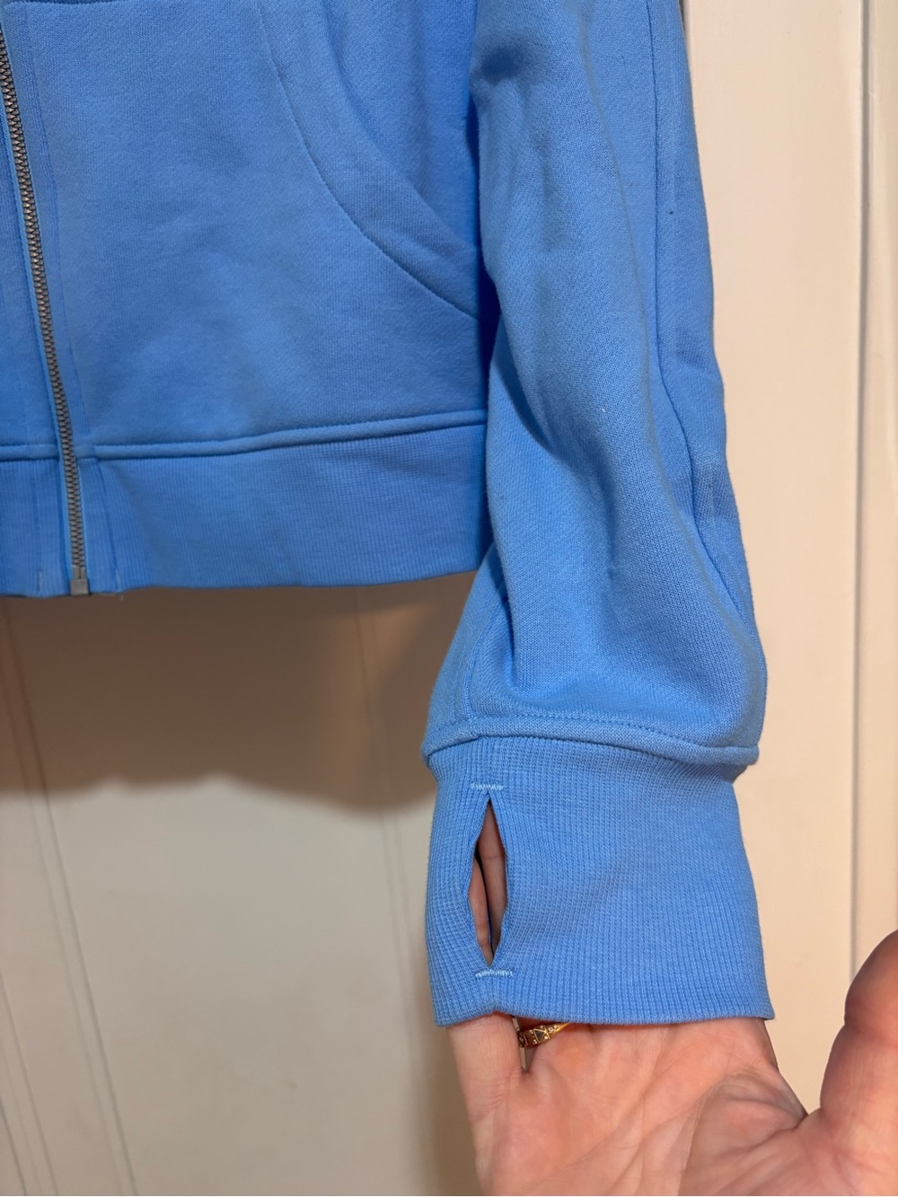 Lululemon Scuba Oversized Full-Zip Hoodie in Sinatra Blue Size M/L - Picture 15 of 16